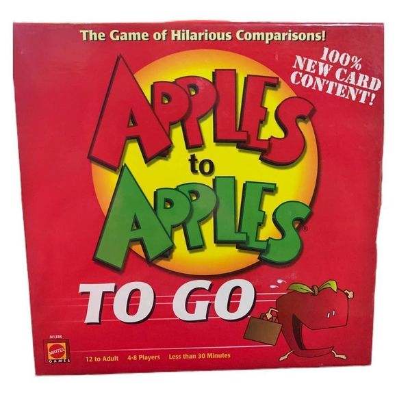 Mattel Toys Mattel Games Nib Apples To Apples To Go Ages 2 And Up